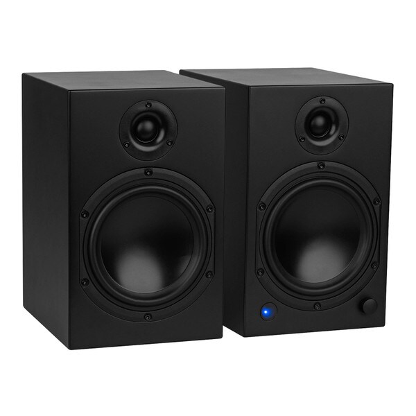 Main product image for Dayton Audio M6 Powered Speaker Pair Matte Black300-462